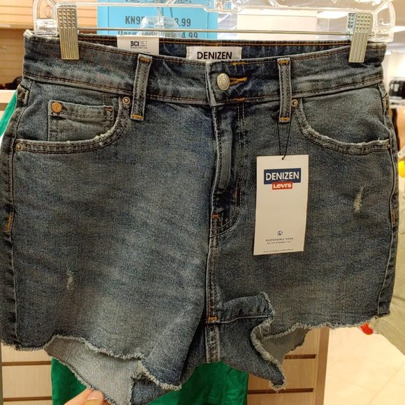 DENIZEN Levi's® Women's High-Rise 3" Jean Shorts 4 W27 - Picture 7 of 9